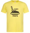 Мужская футболка Copy Pasta Лимонный фото