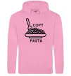 Мужская толстовка (худи) Copy Pasta Розовый фото