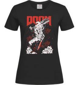 Женская футболка Doom blood