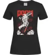 Женская футболка Doom blood Черный фото