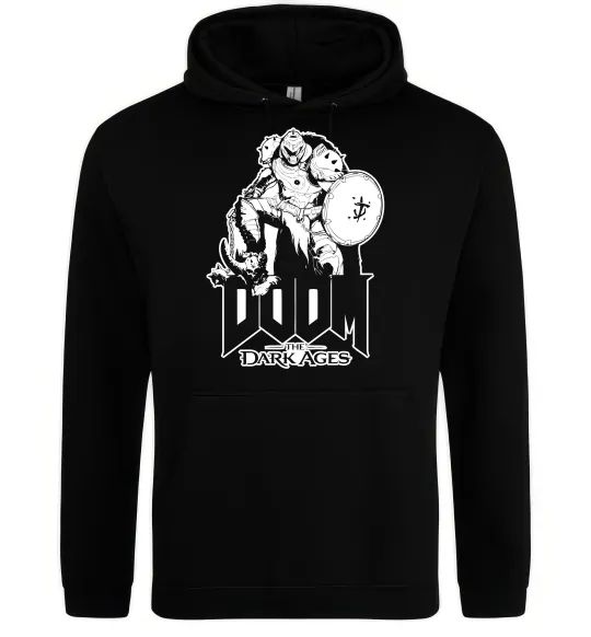 Женская толстовка (худи) Doom dark ages Черный фото