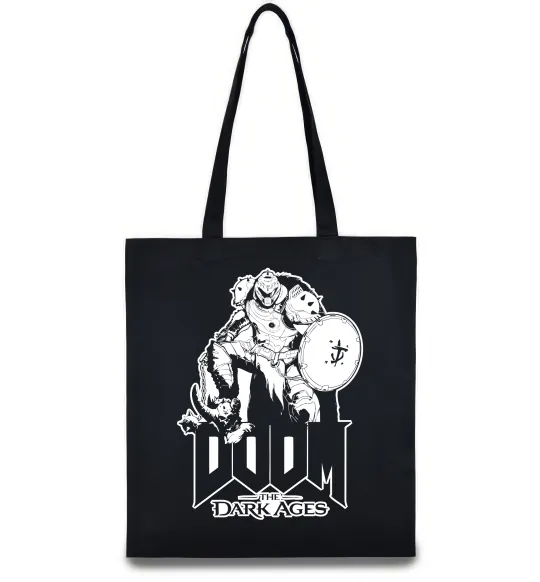 Эко-сумка Doom dark ages Черный фото