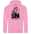 Мужская толстовка (худи) Doom dark ages Розовый фото