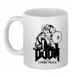 Чашка керамическая Doom dark ages Белый фото