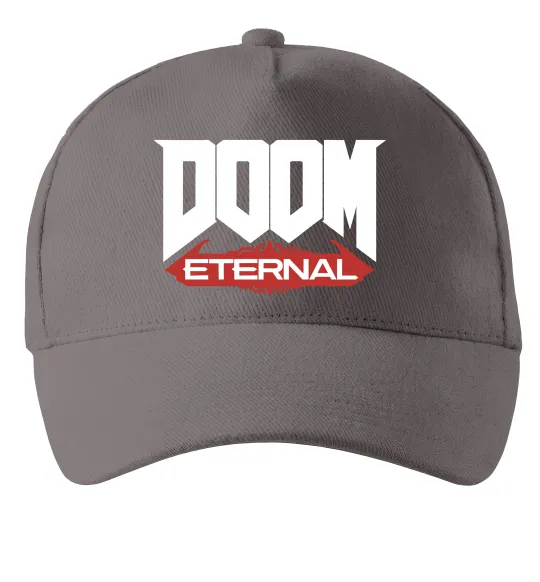 Кепка Doom eternal Серый фото