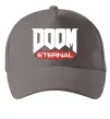 Кепка Doom eternal Серый фото