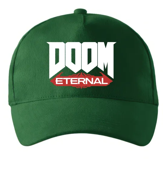 Кепка Doom eternal Темно-зеленый фото
