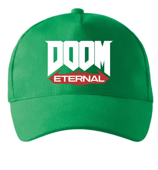 Кепка Doom eternal Зеленый фото