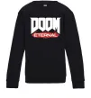 Детский Свитшот Doom eternal Черный фото