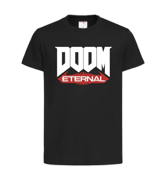 Дитяча футболка Doom eternal Чорний фото