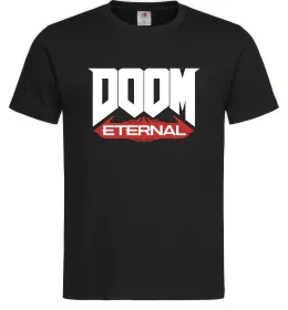 Мужская футболка Doom eternal Черный фото