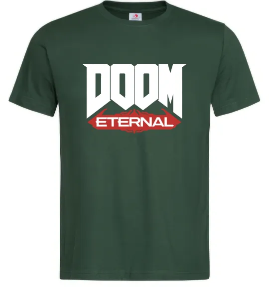 Мужская футболка Doom eternal Темно-зеленый фото