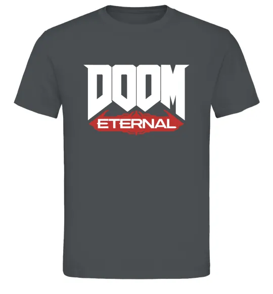 Мужская футболка Doom eternal Графит фото