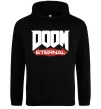 Женская толстовка (худи) Doom eternal Черный фото