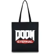Эко-сумка Doom eternal Черный фото