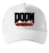Кепка Doom eternal Белый фото