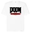Футболка Оверсайз Doom eternal Белый фото