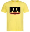 Мужская футболка Doom eternal Лимонный фото