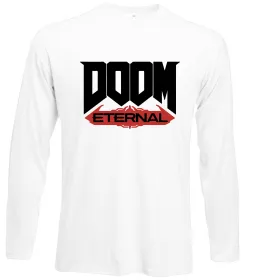 Лонгслив Doom eternal Белый фото