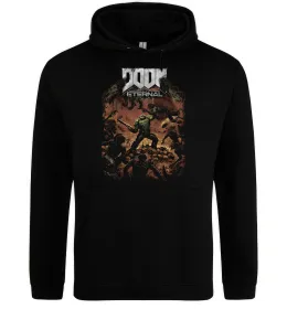 Женская толстовка (худи) Doom Белый фото