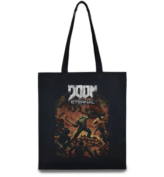 Эко-сумка Eternal Doom Черный фото