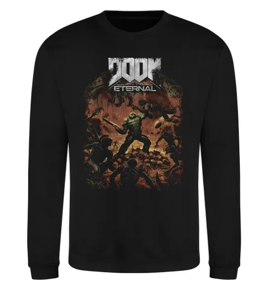 Свитшот Eternal Doom Черный фото