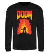 Свитшот Doom fire Черный Свитшот Doom fire Черный фото