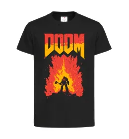 Детская футболка Battle Doom Черный фото