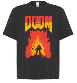Футболка Оверсайз Doom fire Футболка Оверсайз Doom fire