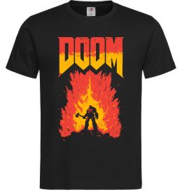 Мужская футболка Doom fire
