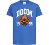 Дитяча футболка Doom 1993 Яскраво-синій фото