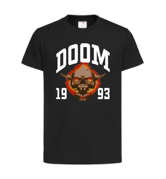 Дитяча футболка Doom 1993 Чорний фото
