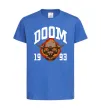 Дитяча футболка Doom 1993 Яскраво-синій фото