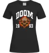 Женская футболка Doom 1993 Черный фото