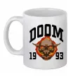 Чашка керамическая Doom 1993 Белый фото