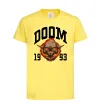 Дитяча футболка Doom 1993 Лимонний фото