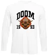 Лонгслів Doom 1993 Білий фото