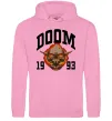 Женская толстовка (худи) Doom 1993 Розовый фото