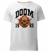 Мужская премиум футболка Doom 1993 Белый фото