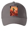 Кепка Doom retro Сірий фото