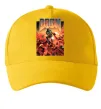 Кепка Doom retro Солнечно желтый фото