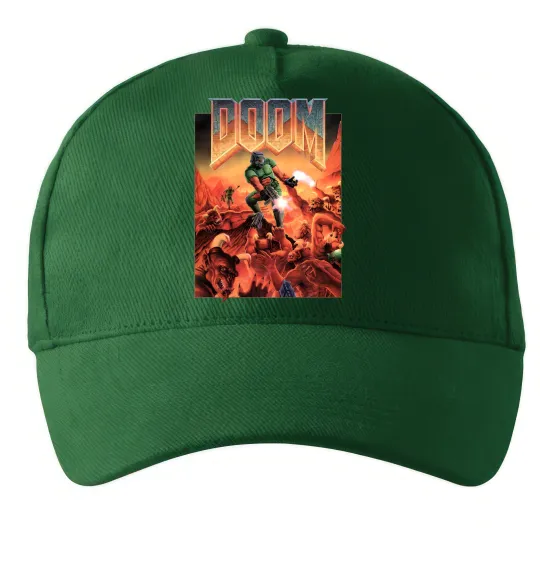 Кепка Doom retro Темно-зеленый фото