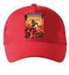 Кепка Doom retro Красный фото