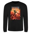 Свитшот Doom retro Черный Свитшот Doom retro Черный фото