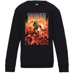Детский Свитшот Doom retro
