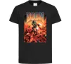 Дитяча футболка Doom retro Чорний фото