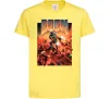 Дитяча футболка Doom retro Лимонний фото