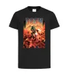 Дитяча футболка Doom retro Чорний Дитяча футболка Doom retro Чорний фото