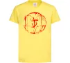 Детская футболка Doom runes Лимонный фото
