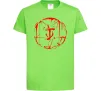 Детская футболка Doom runes Лаймовый фото